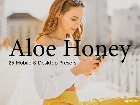 复古电影人像芦荟蜂蜜色照片视频调色LR预设LUT预设