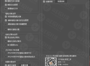 PSD智能清理减少体积 PsdSmart Cleaner 脚本