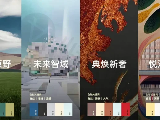 家居行业趋势色彩流行颜色搭配电子色卡参考