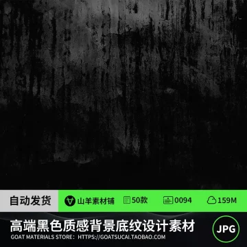高端黑色质感背景底纹纸张纸纹墙面颗粒感海报高清图片设计素材图